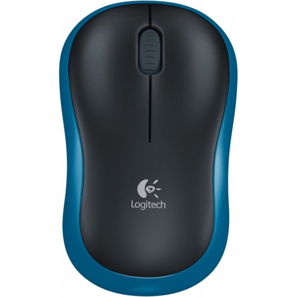 Logitech Wireless Mouse M185 schwarz/bla #235053