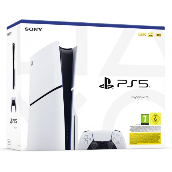 Sony PlayStation 5 Slim Disc Edition 1 T #348836