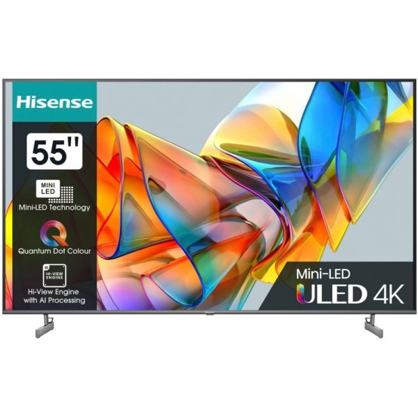 Hisense 55U6KQ - UHD Fernseher - anthraz #359321