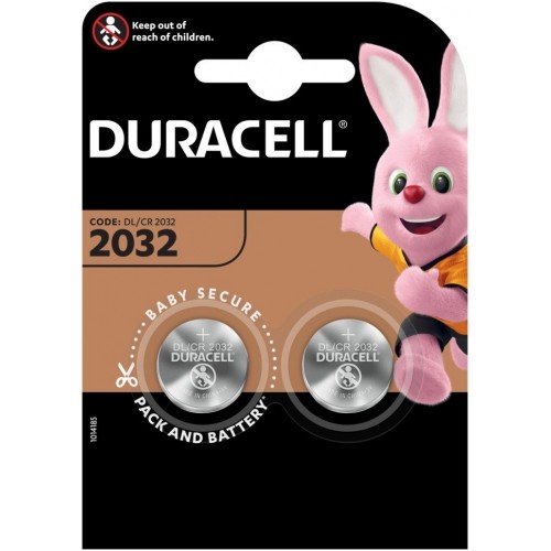 Duracell Typ 2032 Lithium Knopfbatterie #145584