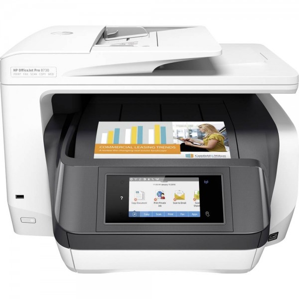 Hewlett Packard HP OfficeJet Pro 8730 Al #161235