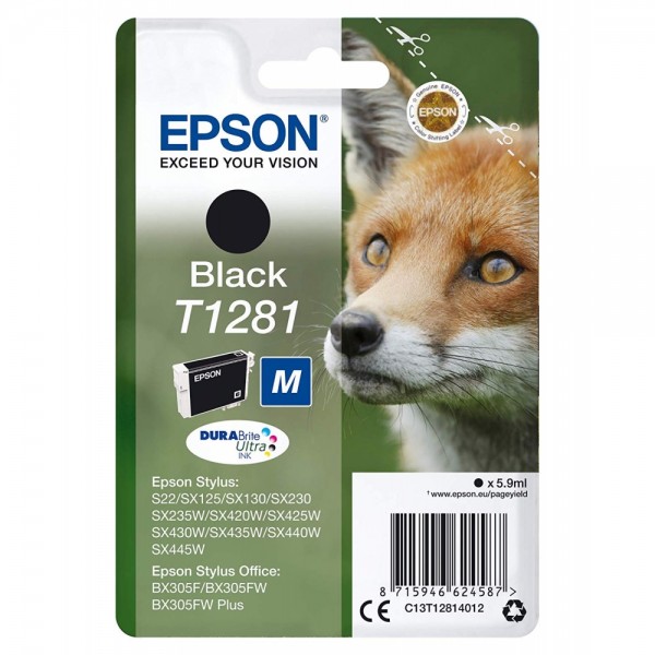 Epson T1281 Original Drucker-Tintenpatro #1131766_1