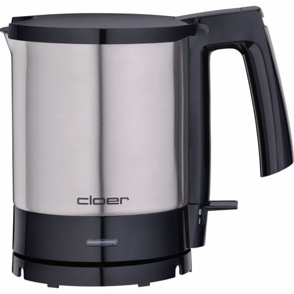 Cloer Wasserkocher 4700 Edelstahl-Schwar #0439754_1