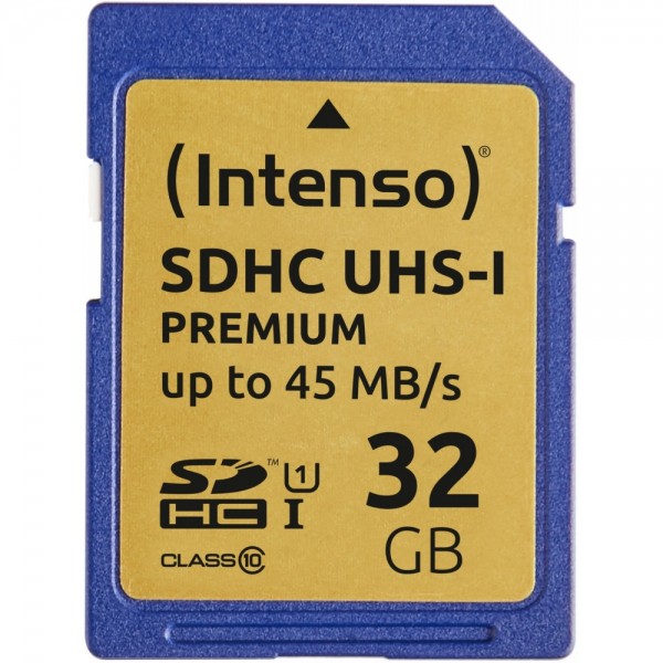 Intenso SD Card 32GB UHS-I Speicherkarte #286196