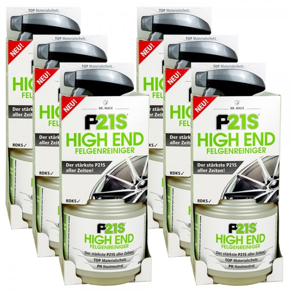 6x P21S HIGH END Felgenreiniger 750 ml v #100434