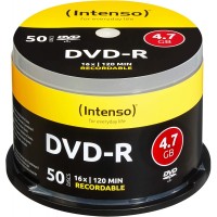 Intenso DVD-R 4,7 GB - DVD-Rohlinge - tr #411054 Intenso DVD-R 4,7 GB - DVD-Rohlinge - tr #411054