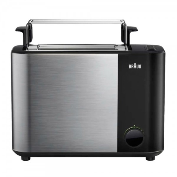 Braun HT5015 BK - Toaster - silber/schwa #287500