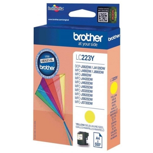Brother LC 223Y Yellow Tintenpatronen #716404