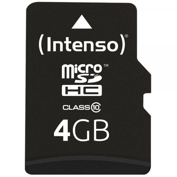 Intenso microSDHC Card (4GB) Class 10 #144934