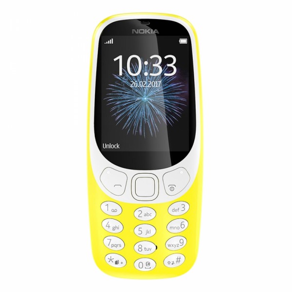 Nokia 3310 2017 Dual Sim gelb Handy ohne #102352