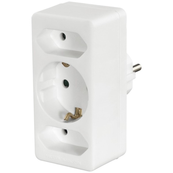 Hama 00223215 Steckdosenadapter 3-fach A #494683