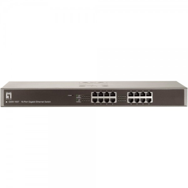 LevelOne GSW-1657 16-Port Gigabit Ethern #339563