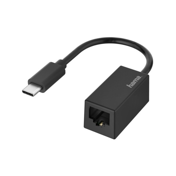 Hama USB-C auf RJ45 Ethernet - Netzwerk- #695294