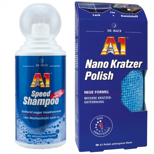 A1 Speed Shampoo 500ml 2760 + A1 Nano K #111757