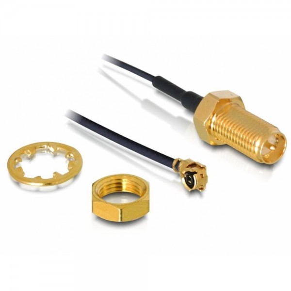 Delock 88408 - Antennenkabel - schwarz #324276