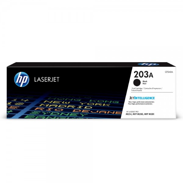 Hewlett Packard CF540A HP 203A Toner Sch #155016