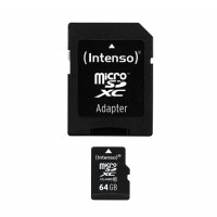 Intenso Micro SD Card 64GB Class 10 SDXC #0795256_1 Intenso Micro SD Card 64GB Class 10 SDXC #0795256_1