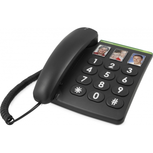Doro PhoneEasy 331ph Großtastentelefon schwarz | Festnetztelefone |  Festnetz, DSL & Internet | Computer & Büro | Price-Guard