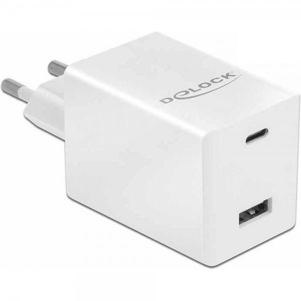 Delock USB Ladegeraet - Netzteil - weiss #269161