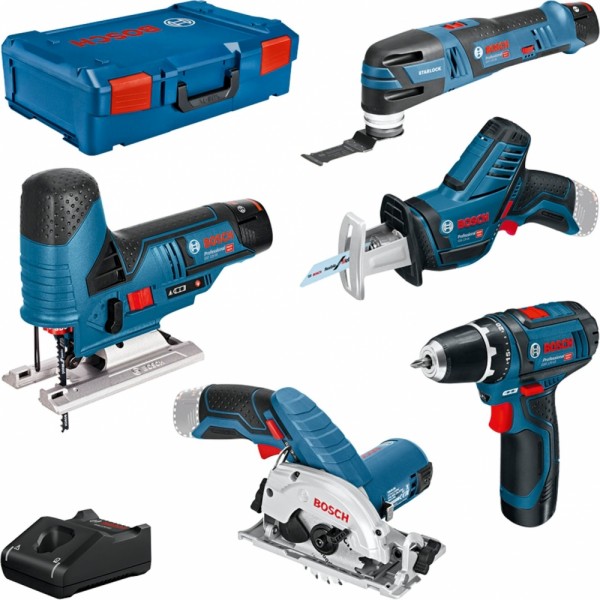 Bosch Professional 5er Profi-Set - Akku- #268491