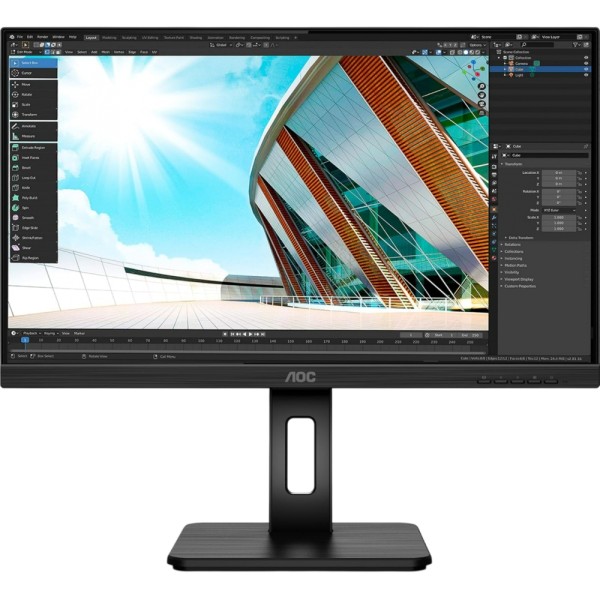AOC 24P2Q - LED-Monitor - schwarz #689431
