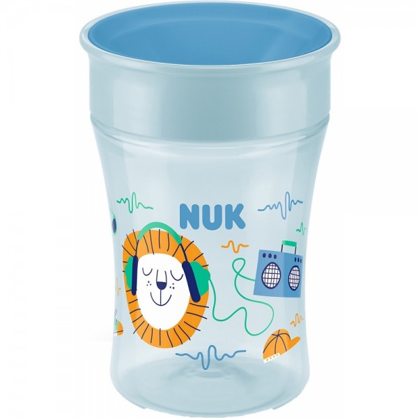 NUK Magic Cup Loewe mit Trinkrand & Deck #327651