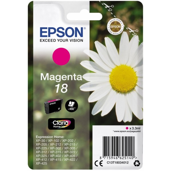 Epson 18 Claria Home - Tintenpatrone - m #716347
