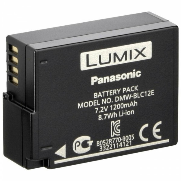Panasonic LUMIX DMW-BLC12E Li-Ionen Akku #181087