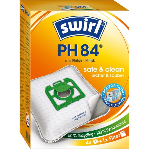 swirl PH 84 EcoPor - Staubsaugerbeutel - #411677