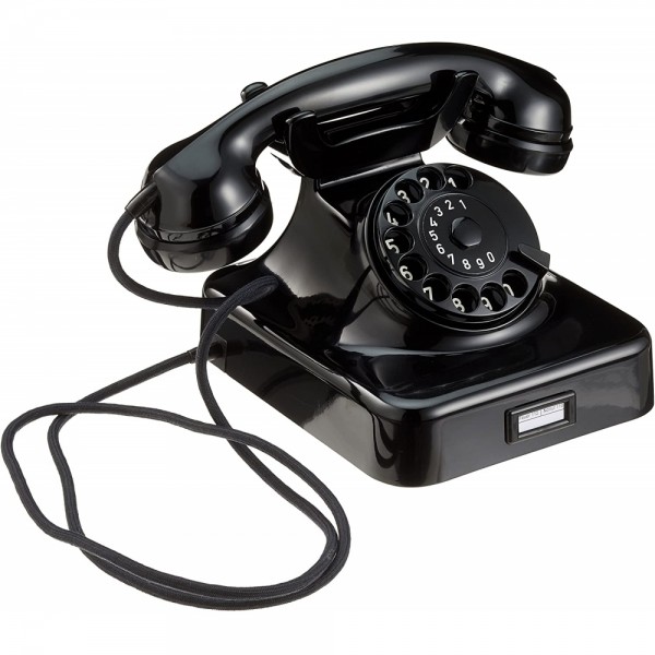 Nostalgietelefon W48 - Telefon - schwarz #268839