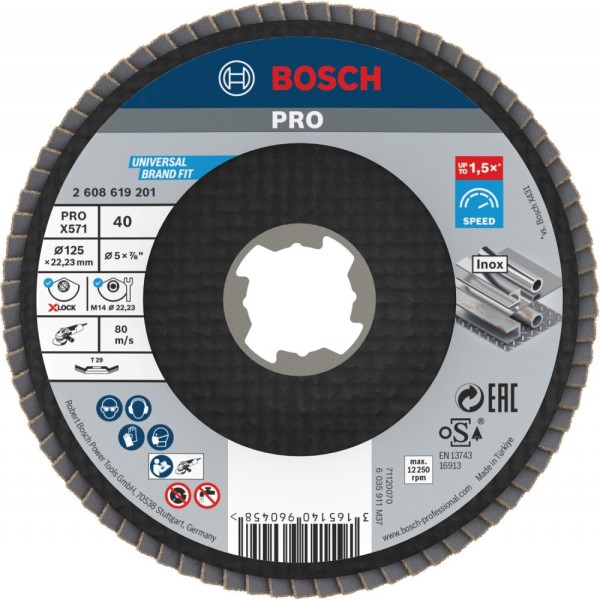 Bosch X-LOCK X57 125mm - Schleifscheibe #579528