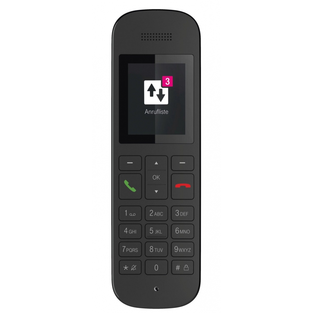Telekom Sinus A12 - Telefon - schwarz | Price-Guard