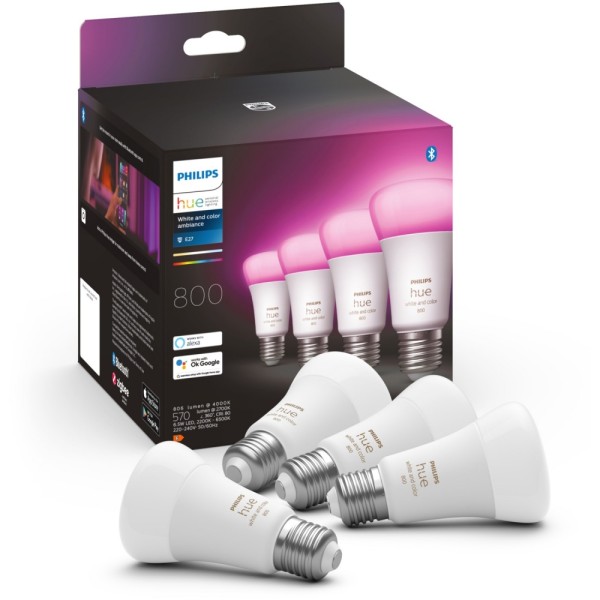 Philips Hue White & Color Ambiance 4er-P #343281