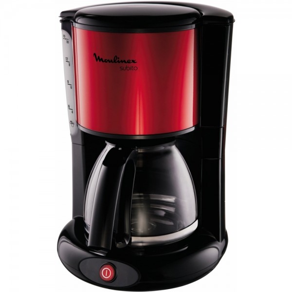 Moulinex FG360D Subito - Filterkaffeemaschine - rot metallic/schwarz |  Price-Guard