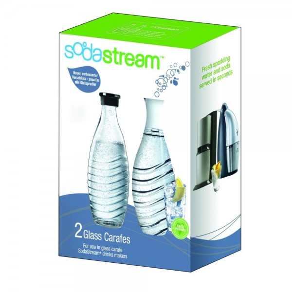SodaStream Glaskaraffe Duopack #126144