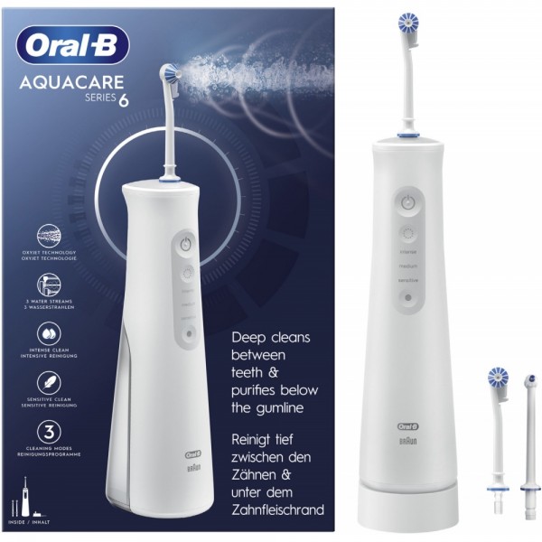 Oral-B AquaCare 6 - Munddusche - weiss #319747