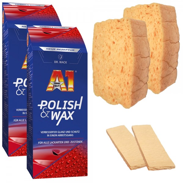 2x A1 Polish - Wax 500 ml von Dr. Wack 2 #100531