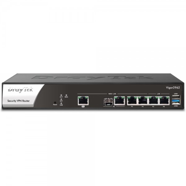 DrayTek Vigor2962 - WAN Router - schwarz #340125