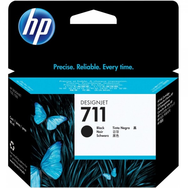 HP Nr. 711 Tintenpatrone 80ml, schwarz, #217043