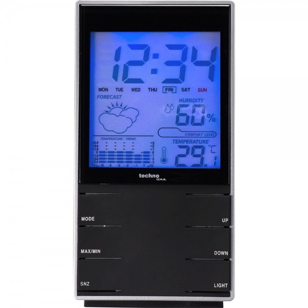 Technoline WS 9120 Schwarz Wetterstation #0614459_1