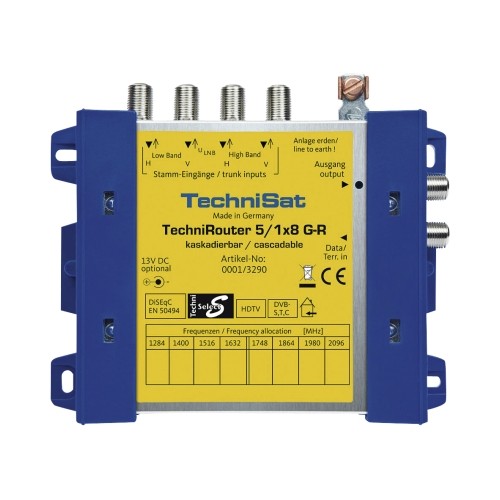 Technisat TechniRouter 5/1x8 G-R Einkabe #93722