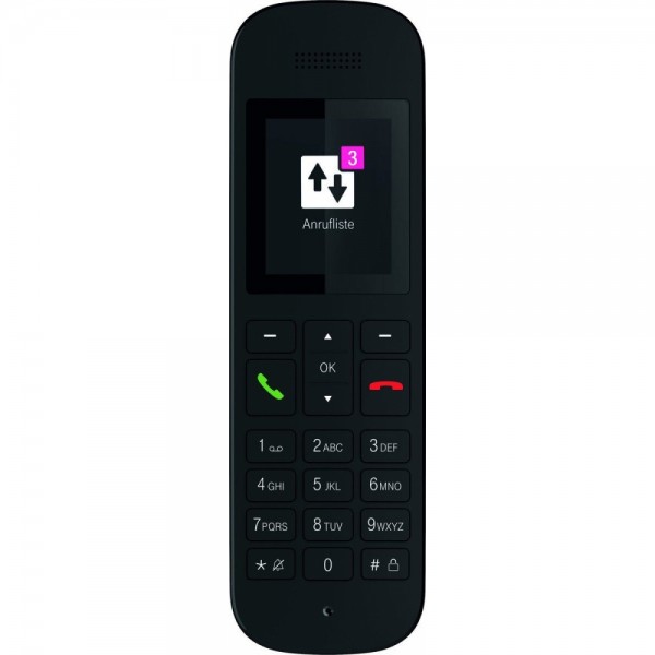 Telekom Sinus 12 schwarz schnurlos Telef #106041