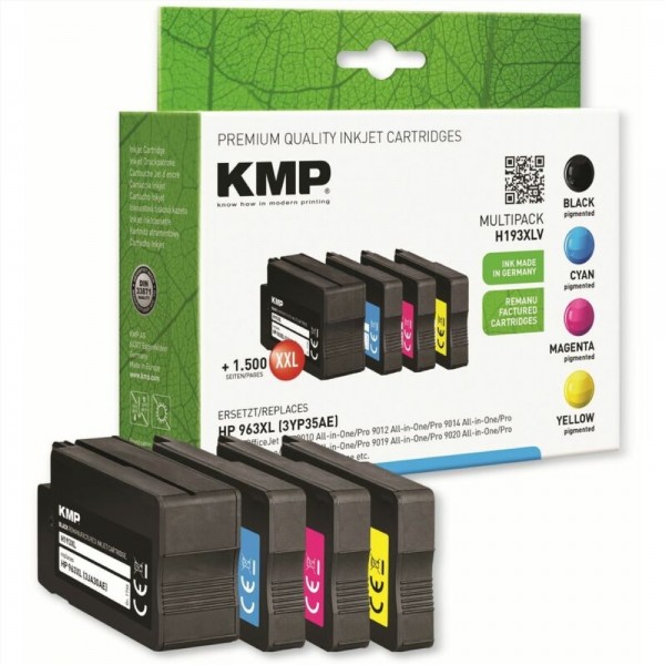 KMP H193XV OEM HP963XL (3YP35AE) - Tinte #319141