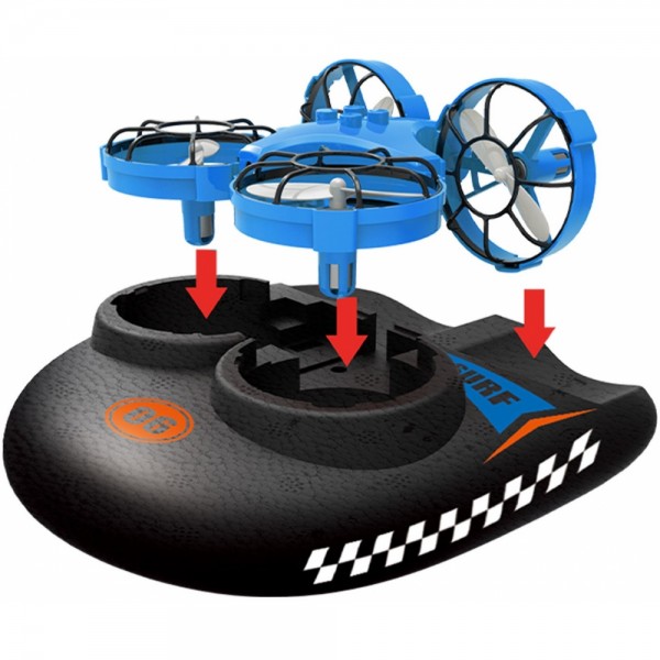 AMEWI Trix - 3 in 1 Hovercraft Drohne bl #142273