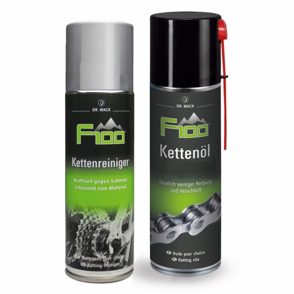 F100 Kettenreiniger 300ml und Kettenoel #188187