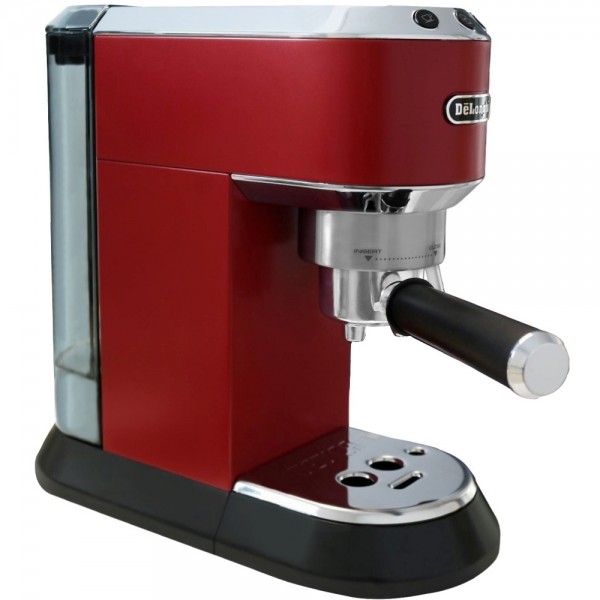 DeLonghi EC 685.R Dedica Style Siebträger Espressomaschine rot matt