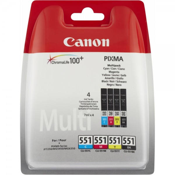 Canon CLI-551 MultiPack - Druckerpatrone #340819