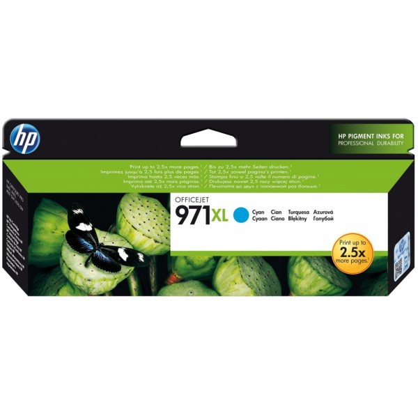 HP Nr. 971 XL Tintenpatrone, cyan, 86,5 #217035