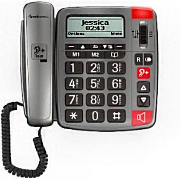 Amplicomms PowerTel 196 - Telefon - silb #335719