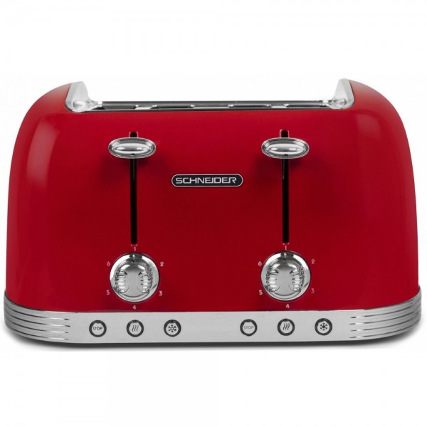 Schneider SCTO4R - Toaster - vintage rot #330936